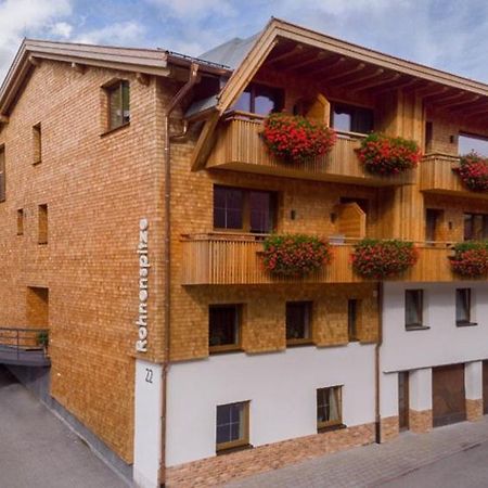 Hotel Alpenjuwel Rohnenspitze Zöblen Exteriér fotografie